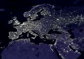 Imagen nocturna de Europa