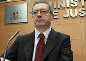 Alberto Ruiz-Gallardn, ministro de Justicia del gobierno Rajoy