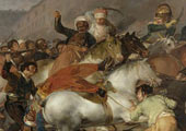 Carga de los mamelucos. Goya s.XIX
