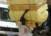 Senegal matress transport | Autor: Ferdinand Reus | All Rights Reserved