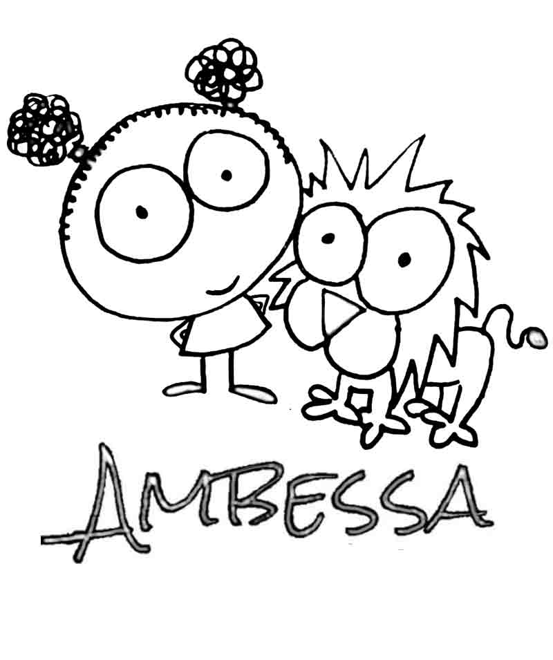 Asociacin Ambessa para colorear