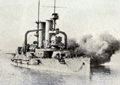 HMS Swiftsure en los Dardanelos