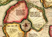 Mapa de Mercator: Polo imaginado