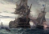 Trafalgar marca el comienzo del dominio británico sobre los mares.